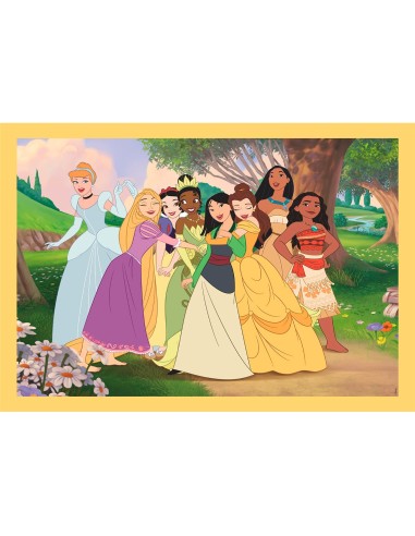 Puzzle Progresivo 4 en 1 Princesas Disney 21746 | DISNEY CLEMENTONI ...