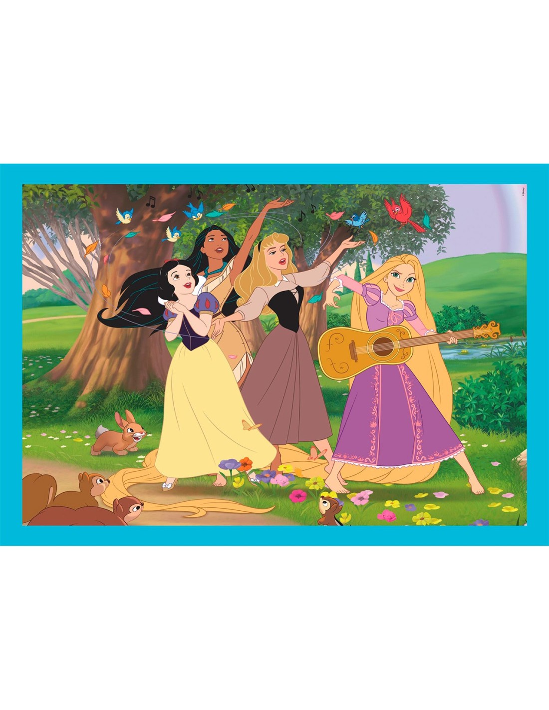 Puzzle Progresivo 4 en 1 Princesas Disney 21746 | DISNEY CLEMENTONI ...