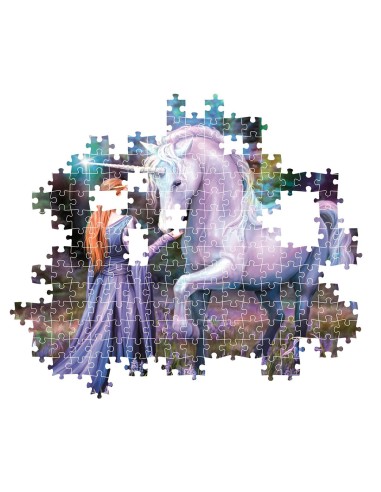 Puzzle 1500 piezas Anne Stokes Bluebell Wood 31735 CLEMENTONI