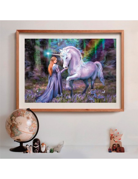 Puzzle 1500 piezas Anne Stokes Bluebell Wood 31735 CLEMENTONI