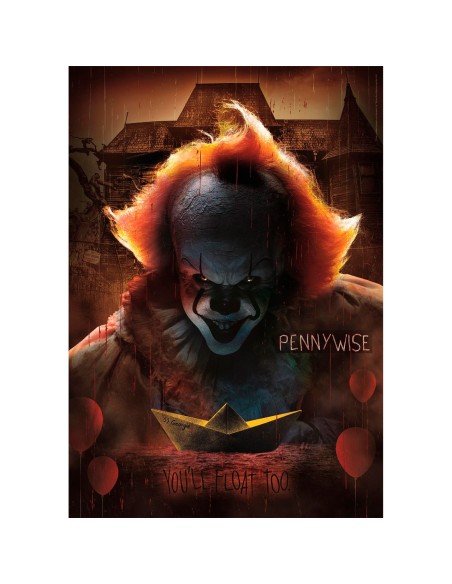 Puzzle 1000 piezas Horror Movies - It 37097 CLEMENTONI