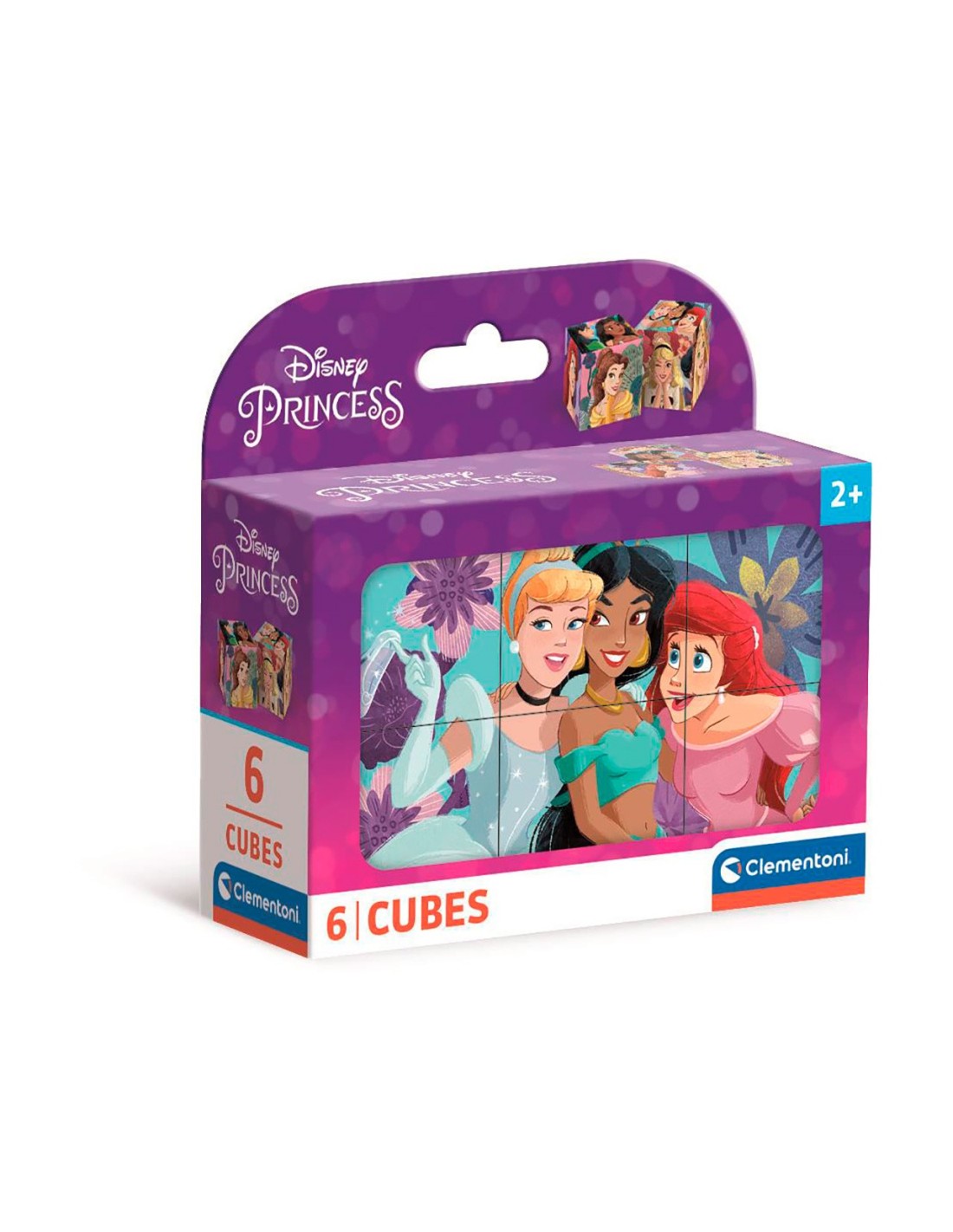 Cubos 6 Princesas Disney 40660 | DISNEY CLEMENTONI | Juguetes Abracadabra