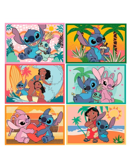 Cubos 6 Stitch 40905 DISNEY CLEMENTONI