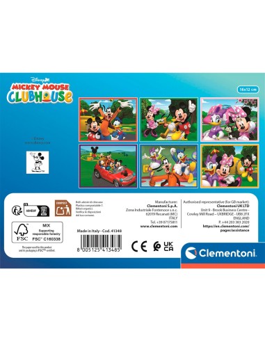 Cubos 12 La Casa de Mickey Mouse 41348 | DISNEY CLEMENTONI | Juguetes ...
