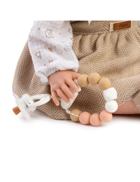 Muñeca Reborn Ginebra 42 cm con pelo 10320 MUÑECAS GUCA