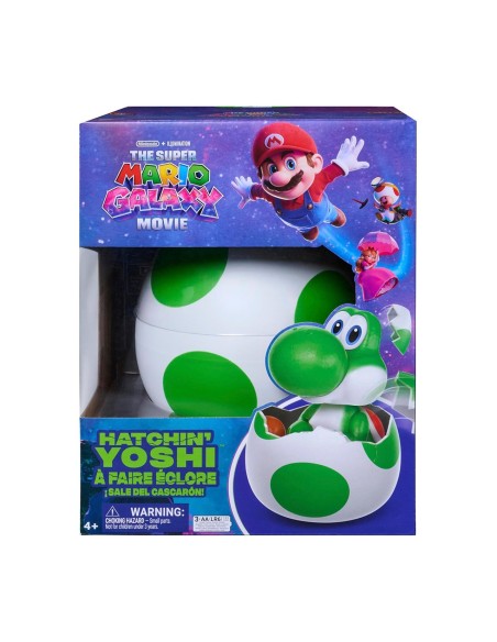 Hatchimal Yoshi Interactivo 6076644 SUPER MARIO HATCHIMALS