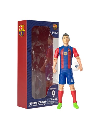Figura Lewandowski 20 cm 83569 F.C. BARCELONA BANBO TOYS