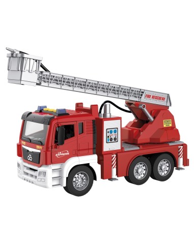Camión de bomberos luz y sonido escala 1:10 746T01075 TACHAN