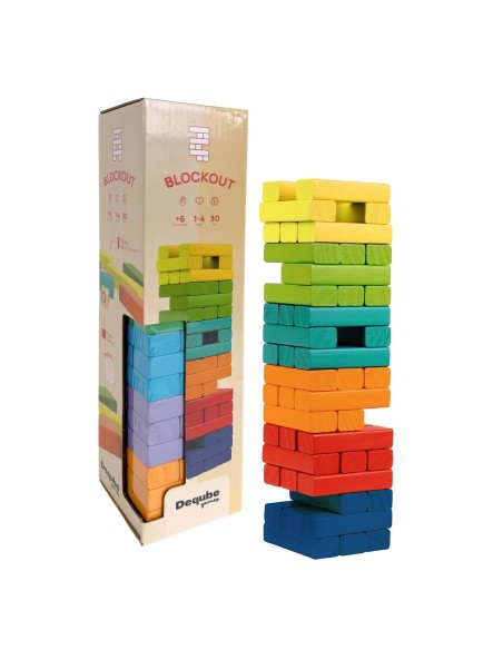 Blockout Colores Madera FSC 943D00333 DEQUBE