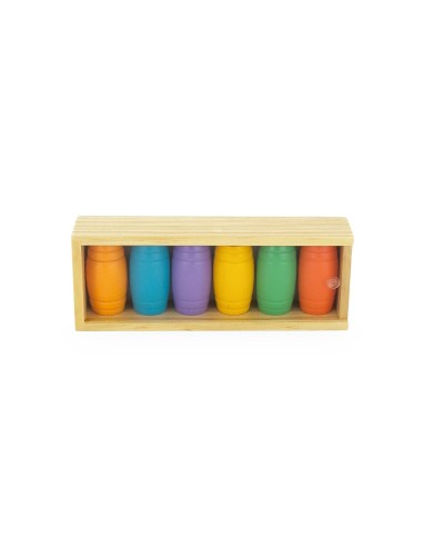 Acc. Parchís Madera 6 Jugadpres. Madera FSC 940D00334 DEQUBE
