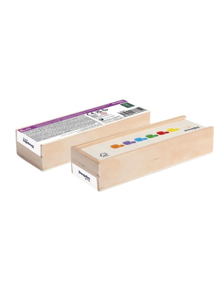 Acc. Parchís Madera 6 Jugadpres. Madera FSC 940D00334 DEQUBE