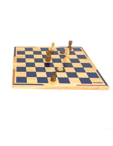 Ajedrez - Damas Madera Madera FSC 940D00342 DEQUBE