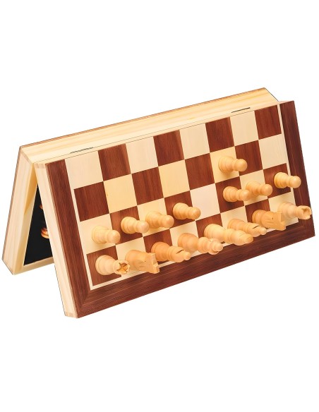Ajedrez Marquetería Madera FSC 940D00343 DEQUBE