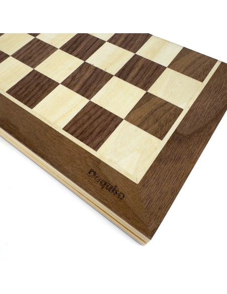 Ajedrez Marquetería Madera FSC 940D00343 DEQUBE