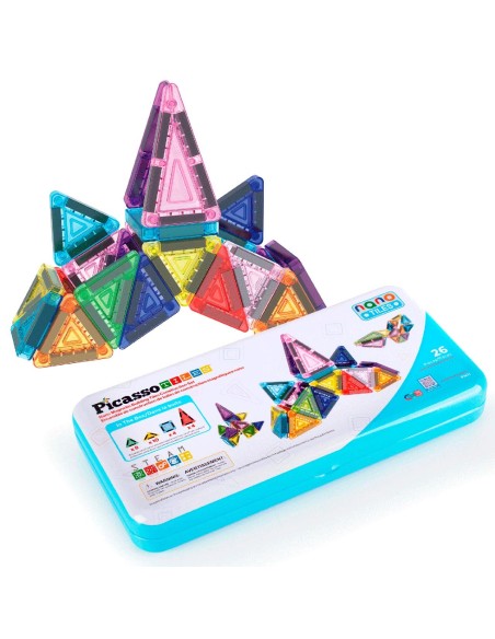 Mini bloques magnéticos 26 piezas 02019 CEFA