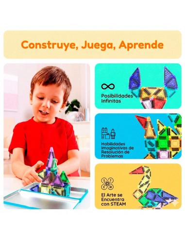 Mini bloques magnéticos 26 piezas 02019 CEFA