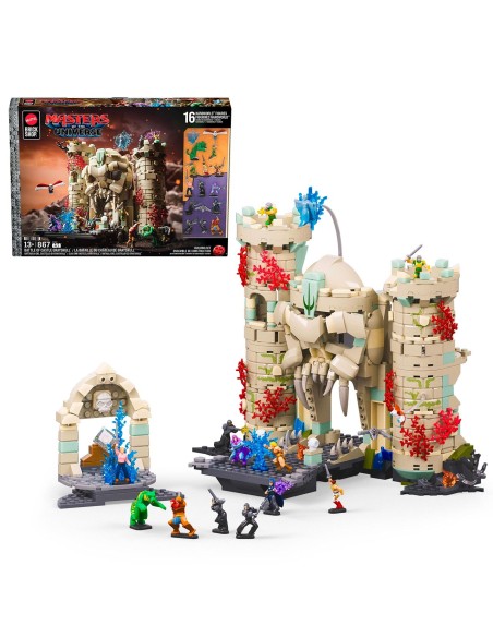 Castillo para construir de He-Man JMB32 MASTERS OF THE UNIVERSE MATTEL