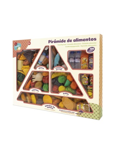 Pirámide alimenticia 120 piezas 7288080 TACHAN