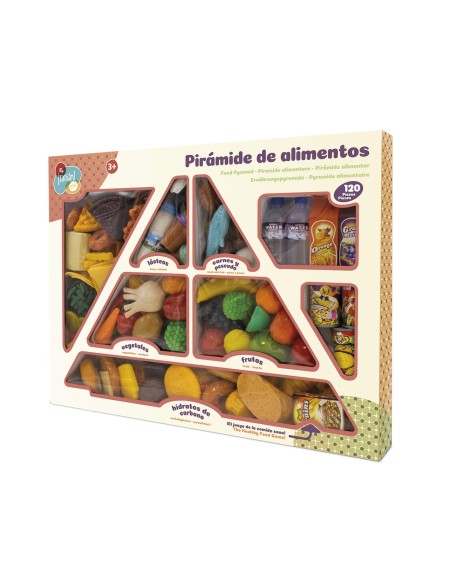Pirámide alimenticia 120 piezas 7288080 TACHAN
