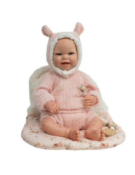 Muñeca Reborn 45cm Kira con Saco de Dormir 98223 MUÑECAS ARIAS