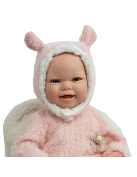 Muñeca Reborn 45cm Kira con Saco de Dormir 98223 MUÑECAS ARIAS