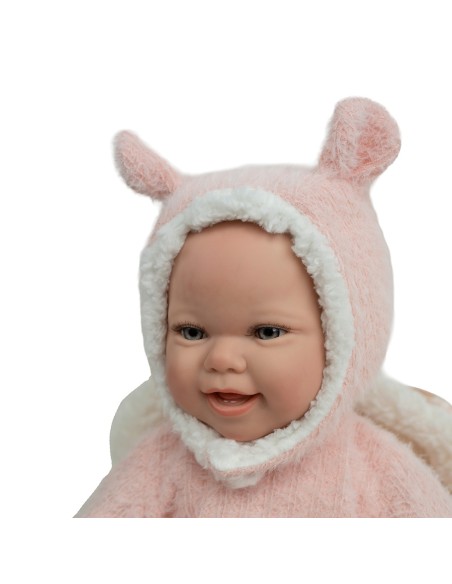 Muñeca Reborn 45cm Kira con Saco de Dormir 98223 MUÑECAS ARIAS