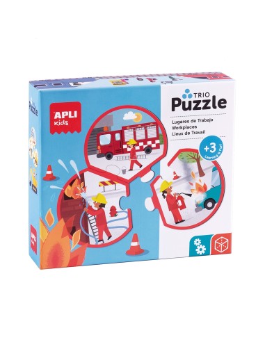Puzzle Asociación Trío Oficios 18822 APLI KIDS