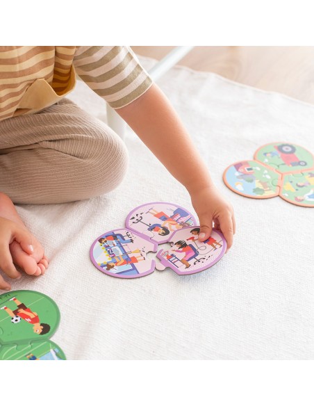 Puzzle Asociación Trío Oficios 18822 APLI KIDS