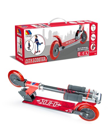 Patinete plegable rojo 24242 MOLTO