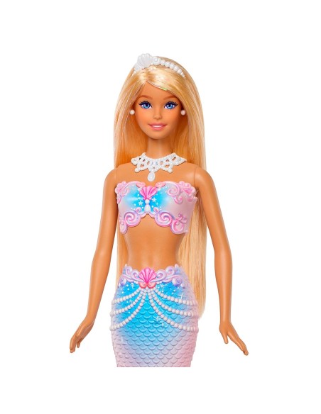 Muñeca Barbie Sirena Pompas de jabón JLW56 BARBIE