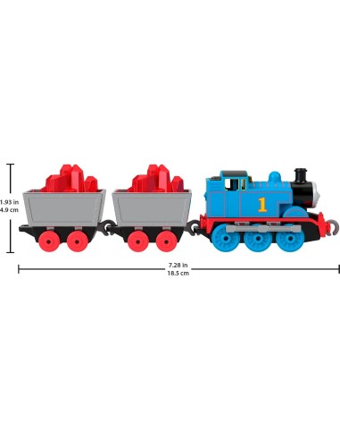 Locomotora Thomas 80 Aniversario JFV72 THOMAS Y SUS AMIGOS FISHER-PRICE