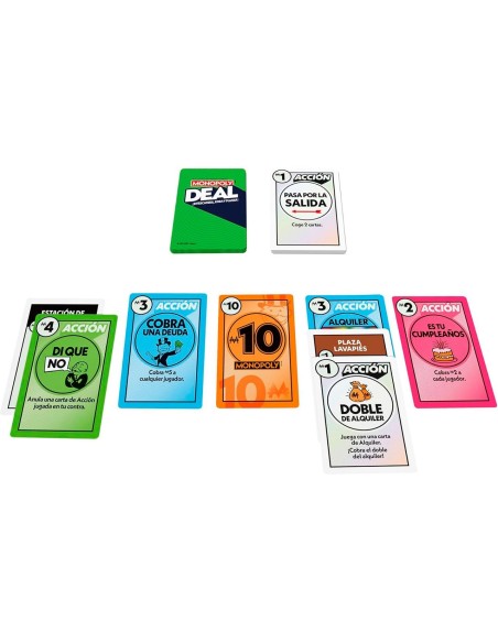 Monopoly Deal Refresh G0351 MONOPOLY
