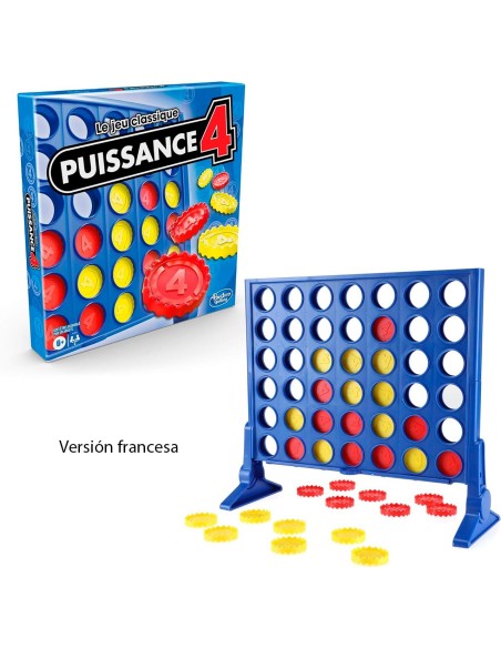 Juego de mesa 4 en Línea francés A5640 HASBRO GAMING HASBRO GAMES