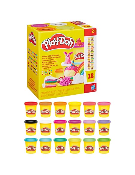Pack de 18 botes G0522 PLAY-DOH