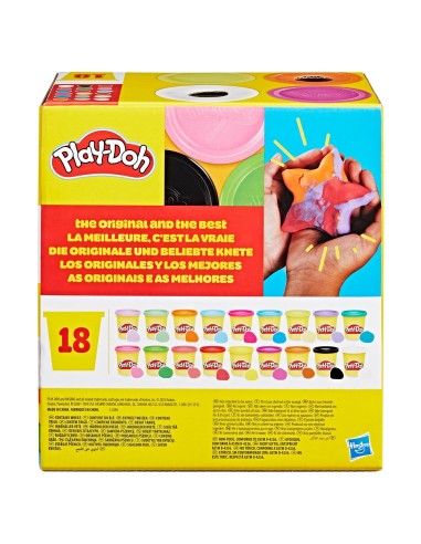 Pack de 18 botes G0522 PLAY-DOH