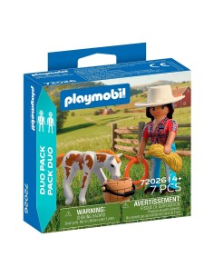 Duo Pack Jinete con Caballo 72026 PLAYMOBIL