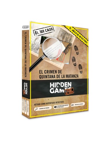 Caso 1 - El Crimen de Quintan de la Matanza PJT106SP70 HIDDEN GAMES