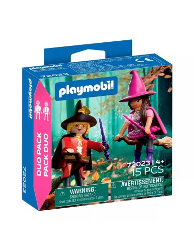 Duo Pack Bruja y Mago 72023 PLAYMOBIL