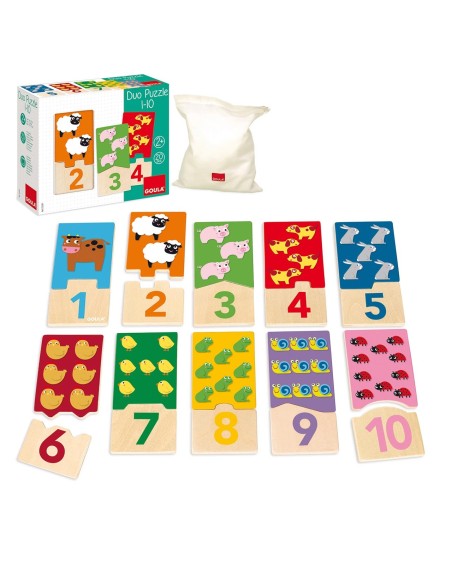 Puzzle Duo 1-10 53329 GOULA