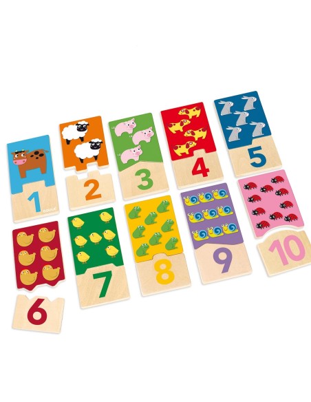 Puzzle Duo 1-10 53329 GOULA