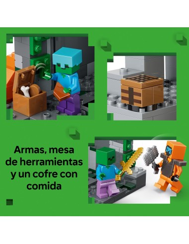 La Mazmorra de Zombis 21587 MINECRAFT LEGO