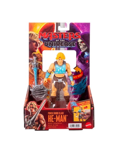 Figuras Masters del Universo con Accesorios - He-Man JKJ02 MASTERS OF THE UNIVERSE MATTEL