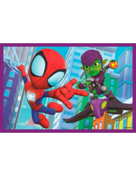 Cubos 6 Spidey y His Amazing Friends 40661 MARVEL CLEMENTONI