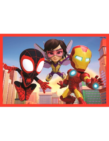 Cubos 6 Spidey y His Amazing Friends 40661 MARVEL CLEMENTONI