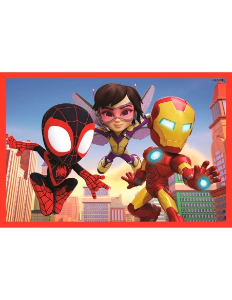 Cubos 6 Spidey y His Amazing Friends 40661 MARVEL CLEMENTONI