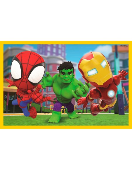 Cubos 6 Spidey y His Amazing Friends 40661 MARVEL CLEMENTONI