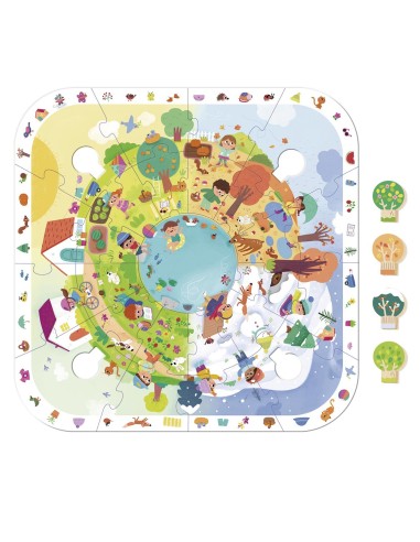 Puzzle XXL Estaciones 1110100764 GOULA