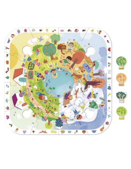 Puzzle XXL Estaciones 1110100764 GOULA