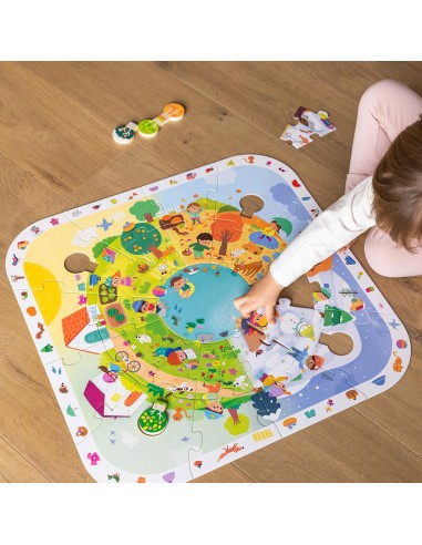 Puzzle XXL Estaciones 1110100764 GOULA