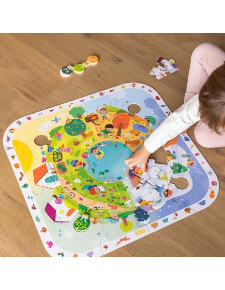 Puzzle XXL Estaciones 1110100764 GOULA